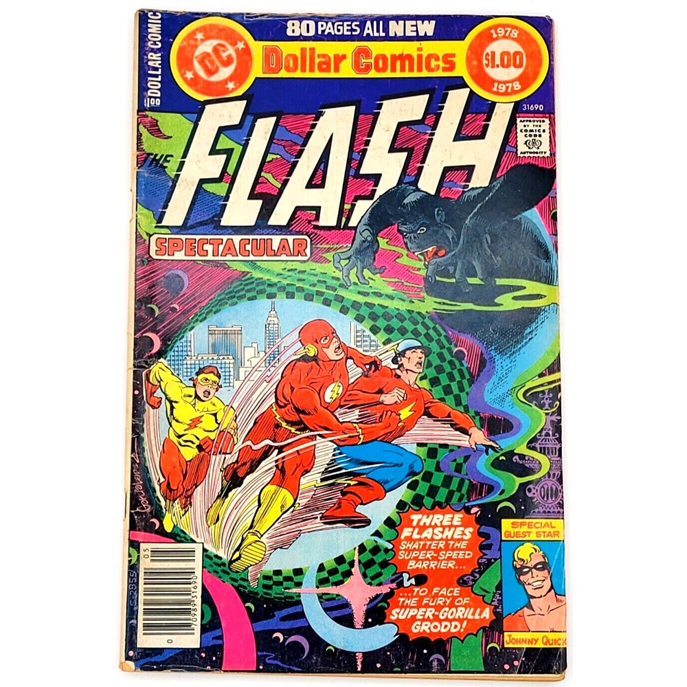 FLASH SPECTACULAR #11 (1978) / FN / SUPER GORILLA GROODD 3 FLASHES